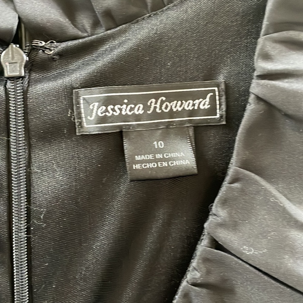 Jessica Howard black dress formal 10 - Picture 4 of 8